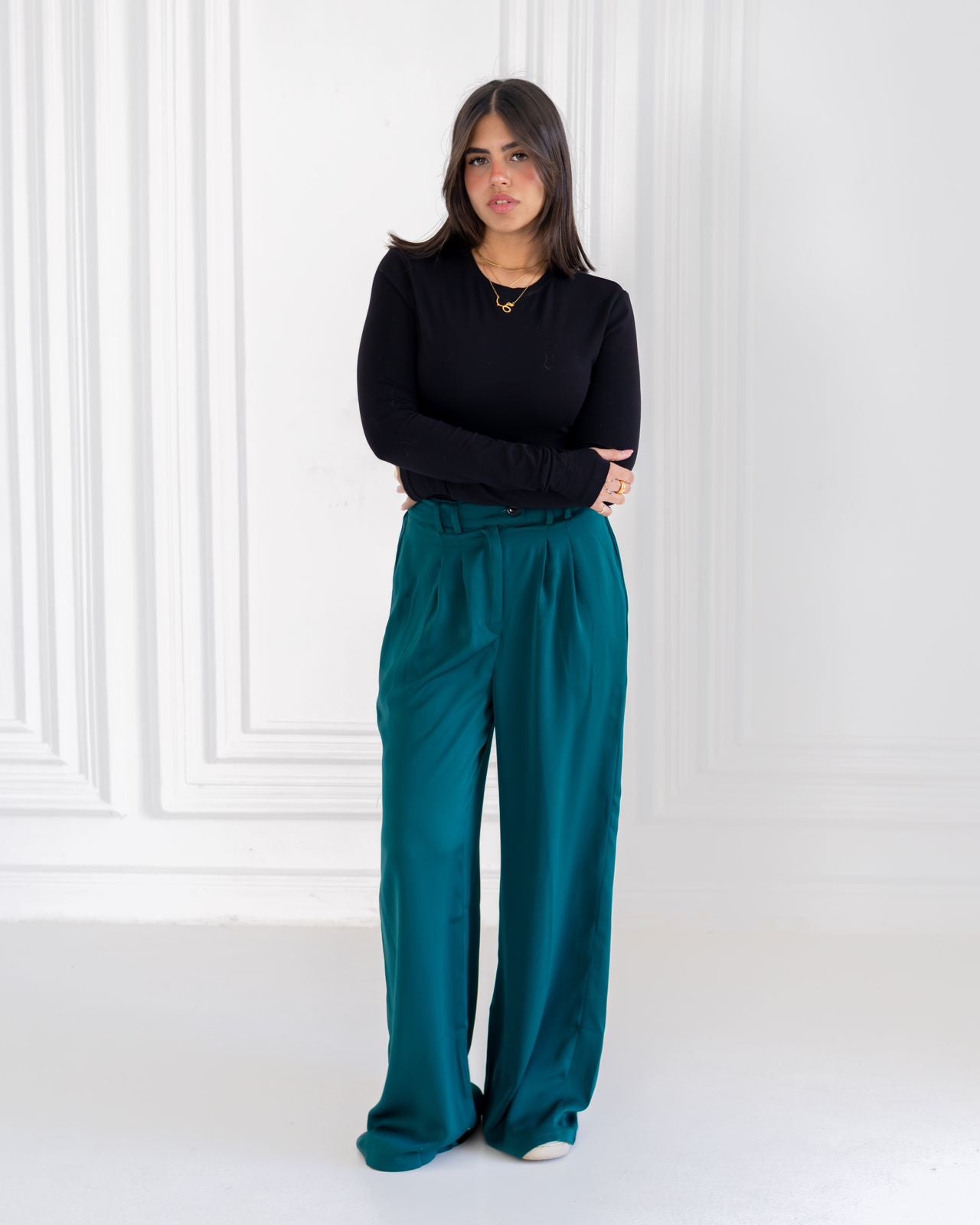 Relaxed fit pants