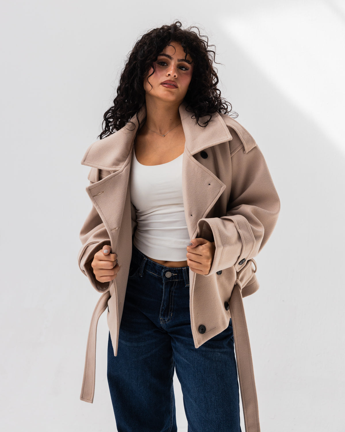 Coco Wool Jacket Beige
