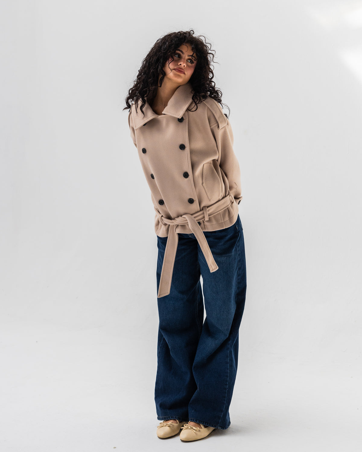 Coco Wool Jacket Beige