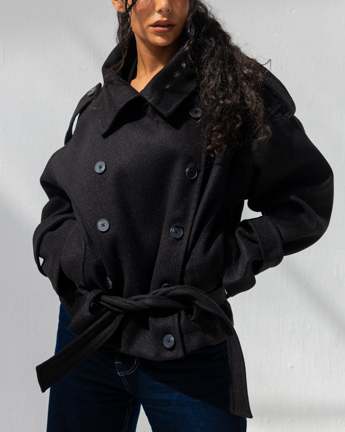 Coco Wool Jacket Black