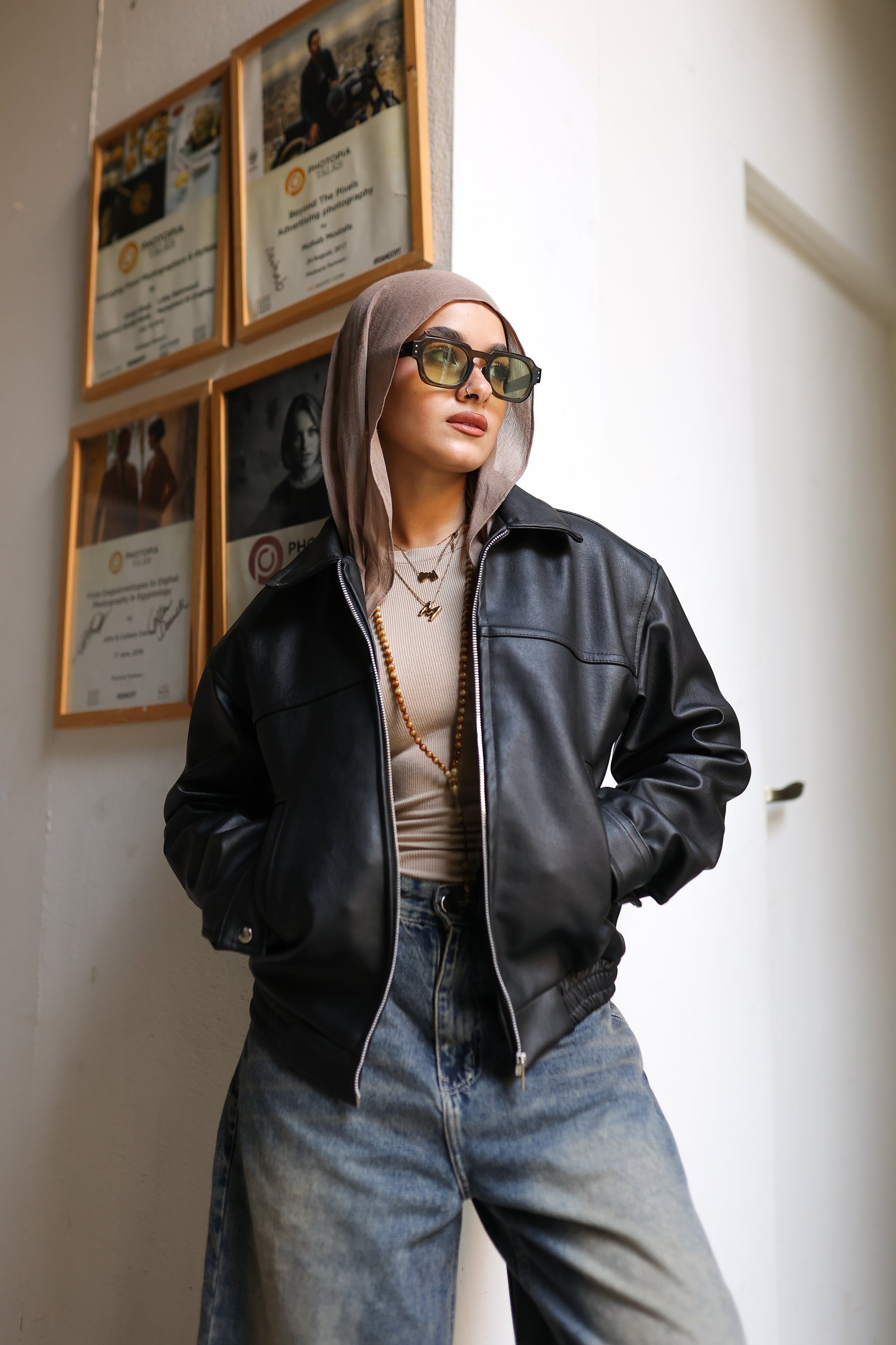 Prime Leather Jacket – Black