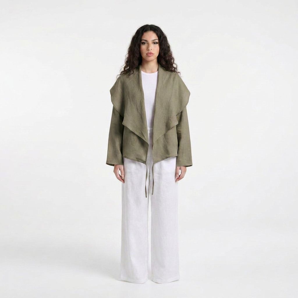 NOVA two way blouse-olive