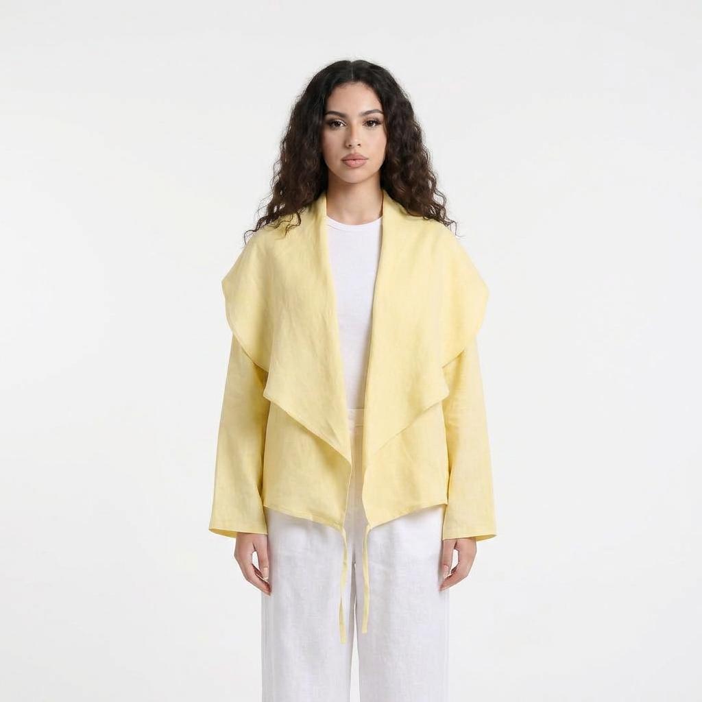 NOVA two way blouse-yellow