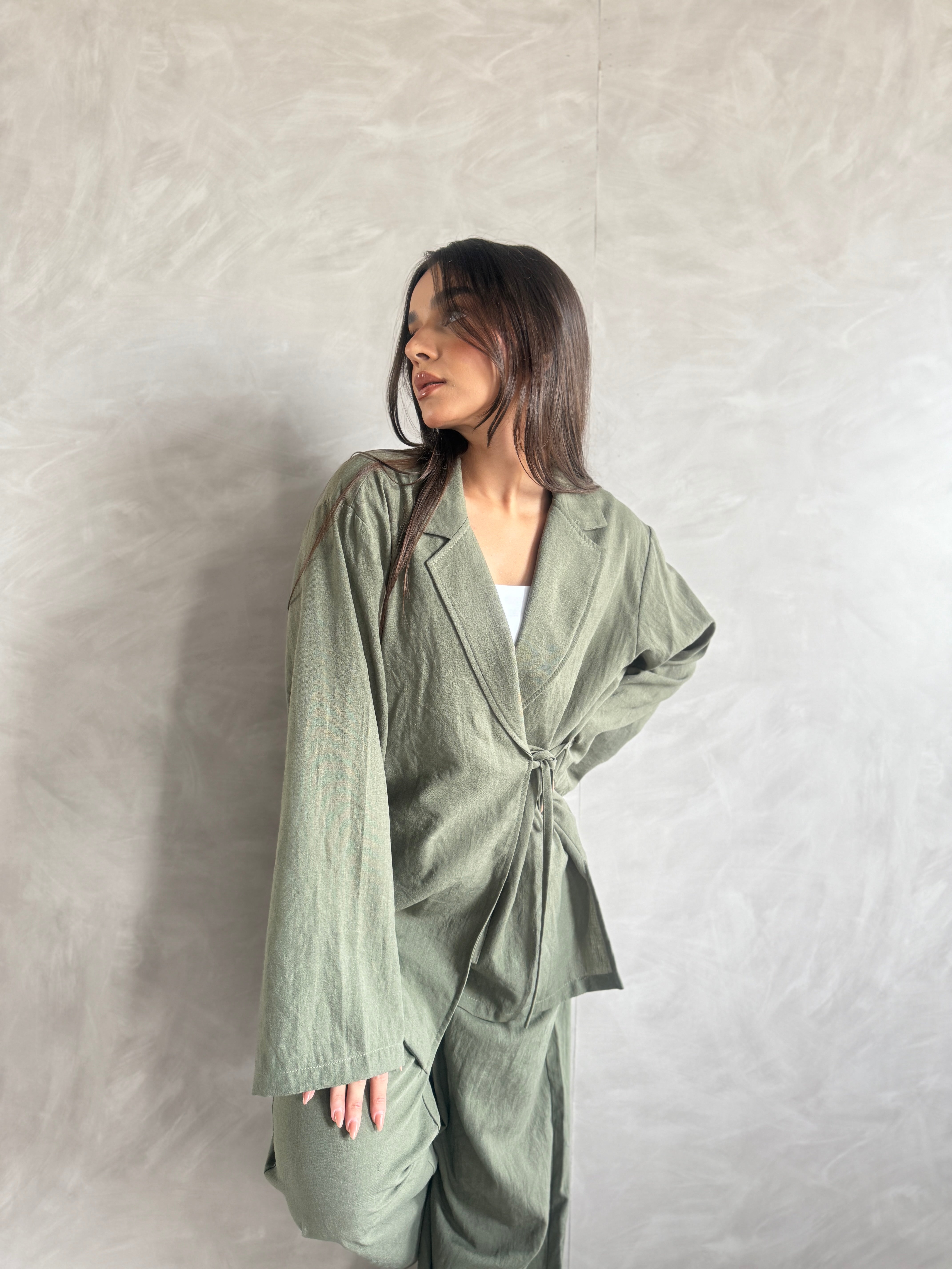 wrap mood set-olive