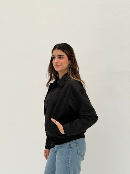 Suede Bomber