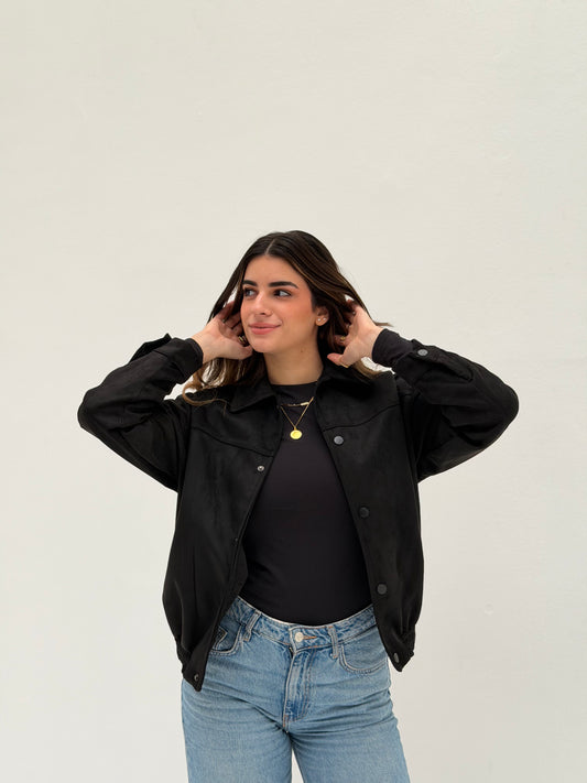 Suede Bomber
