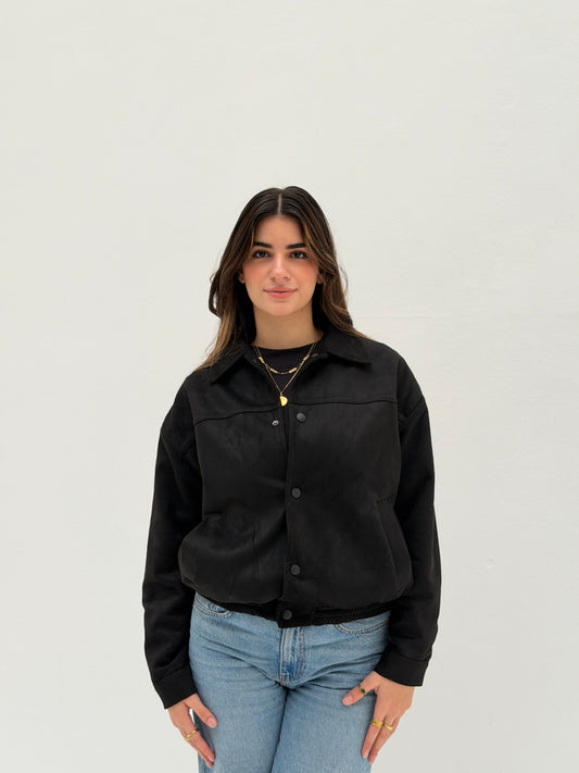 Suede Bomber