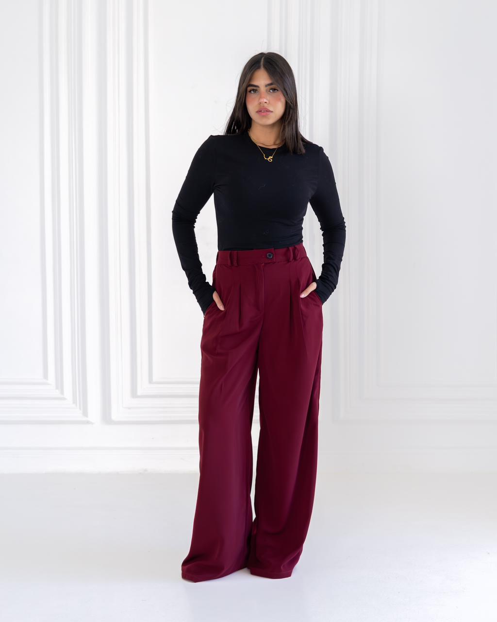 Relaxed fit pants