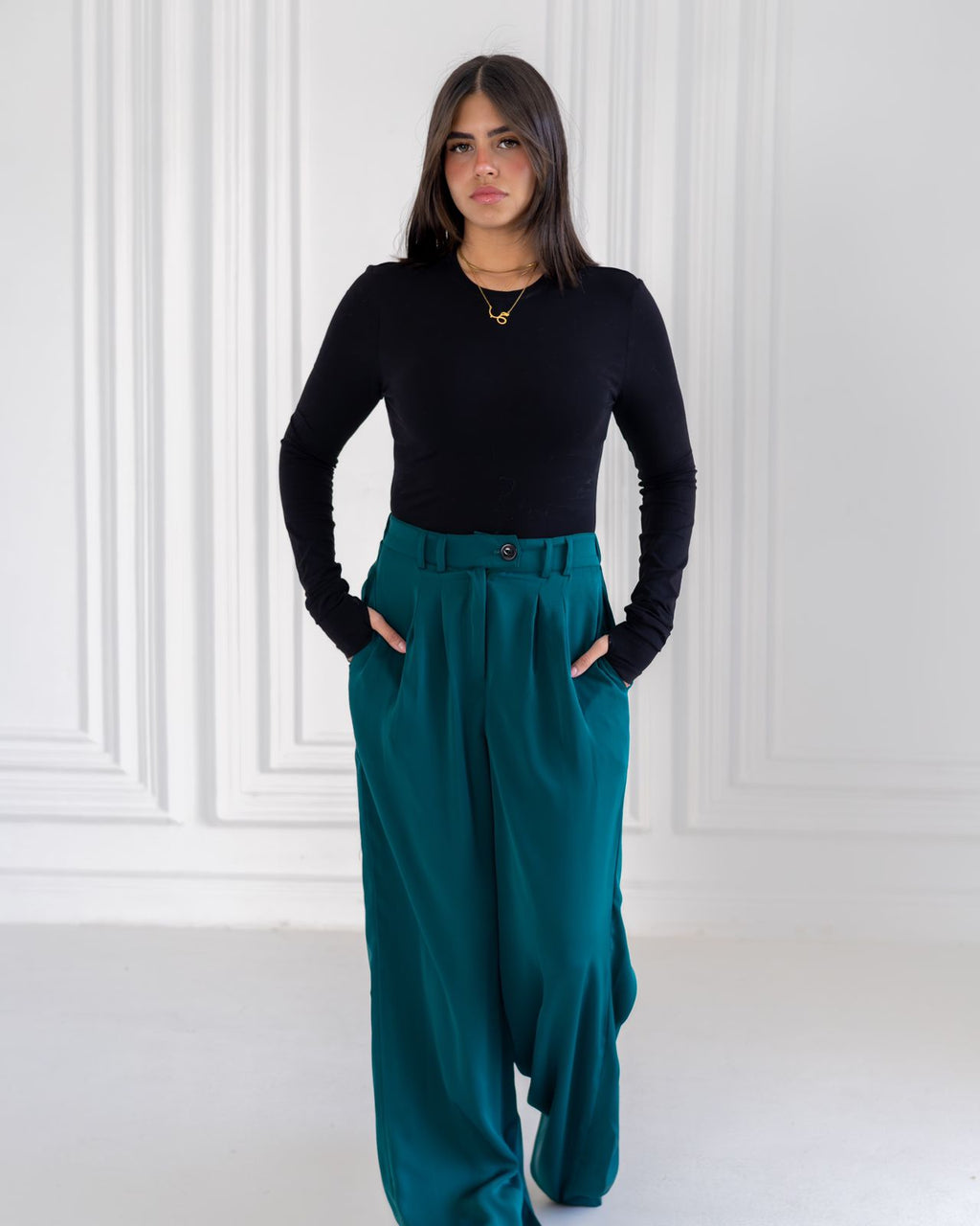 Relaxed fit pants