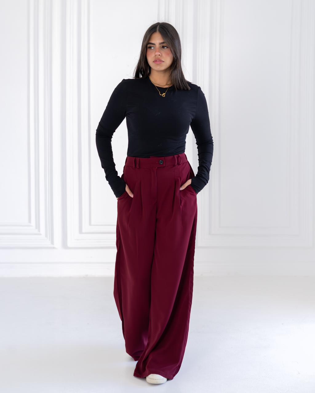 Relaxed fit pants