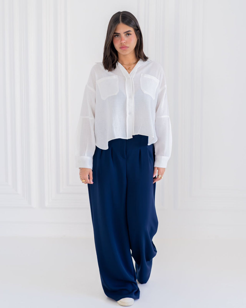 Relaxed fit pants