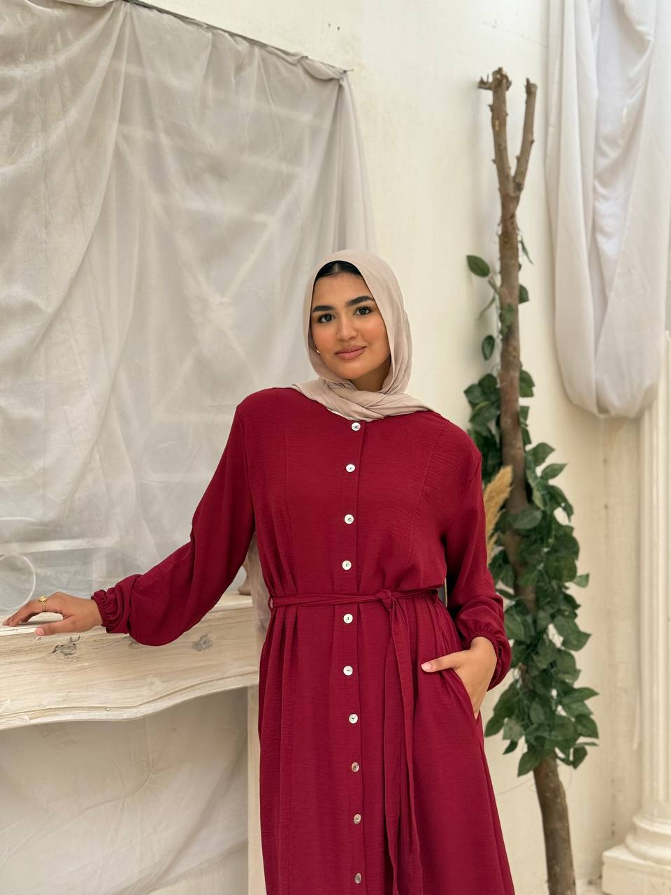 Comfy Buttoned Drees