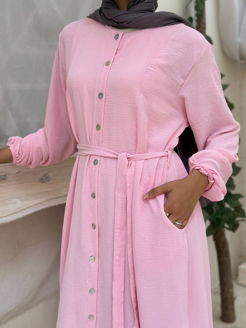 Comfy Buttoned Drees
