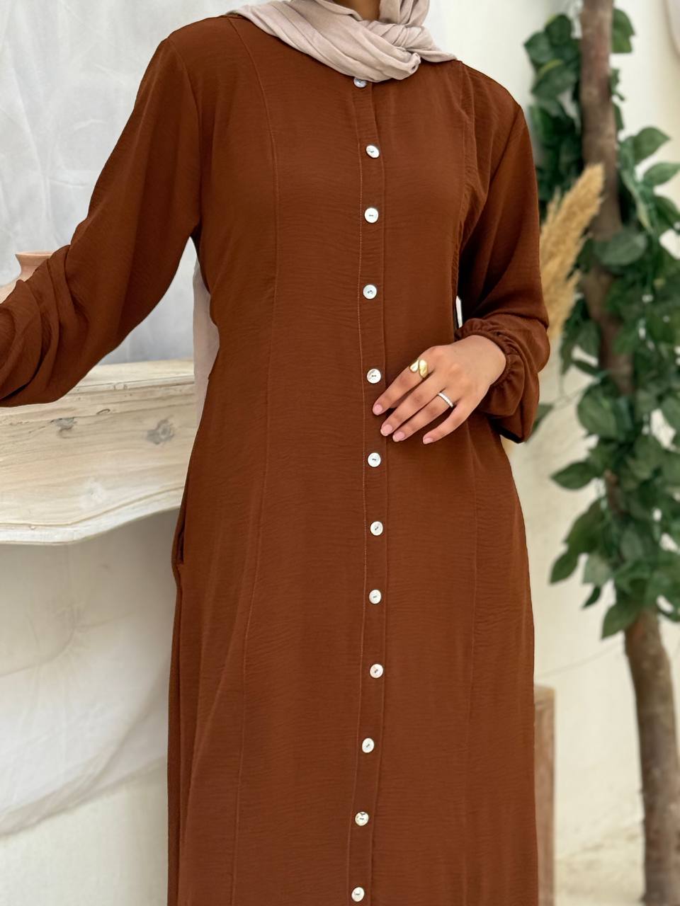 Comfy Buttoned Drees
