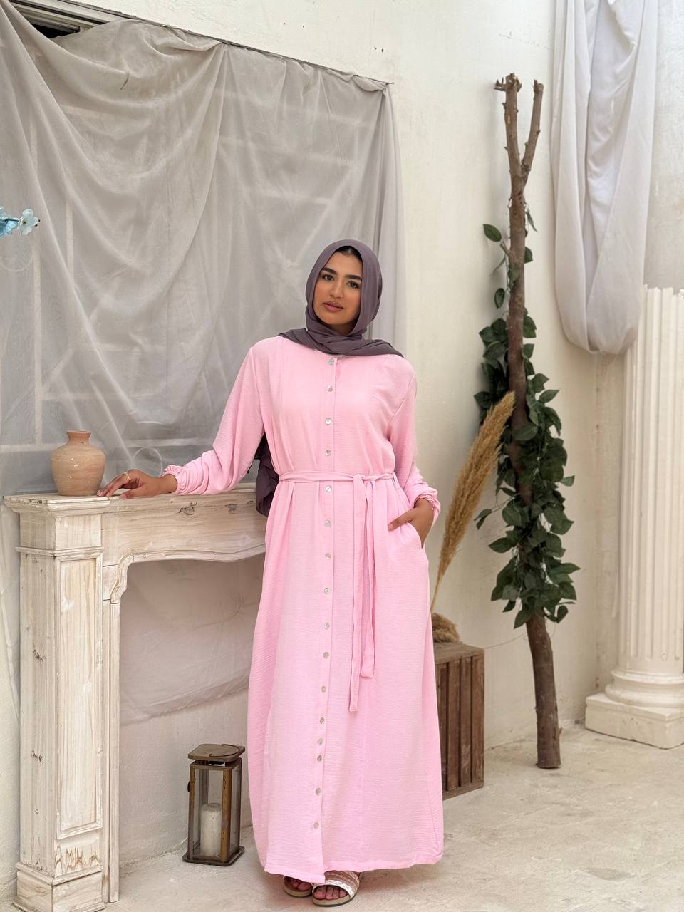 Comfy Buttoned Drees