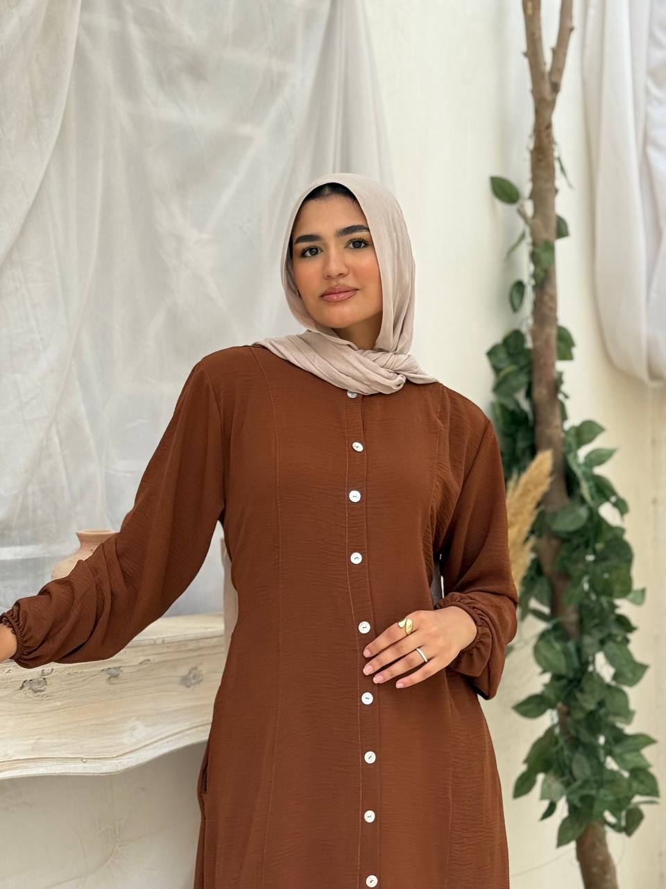 Comfy Buttoned Drees