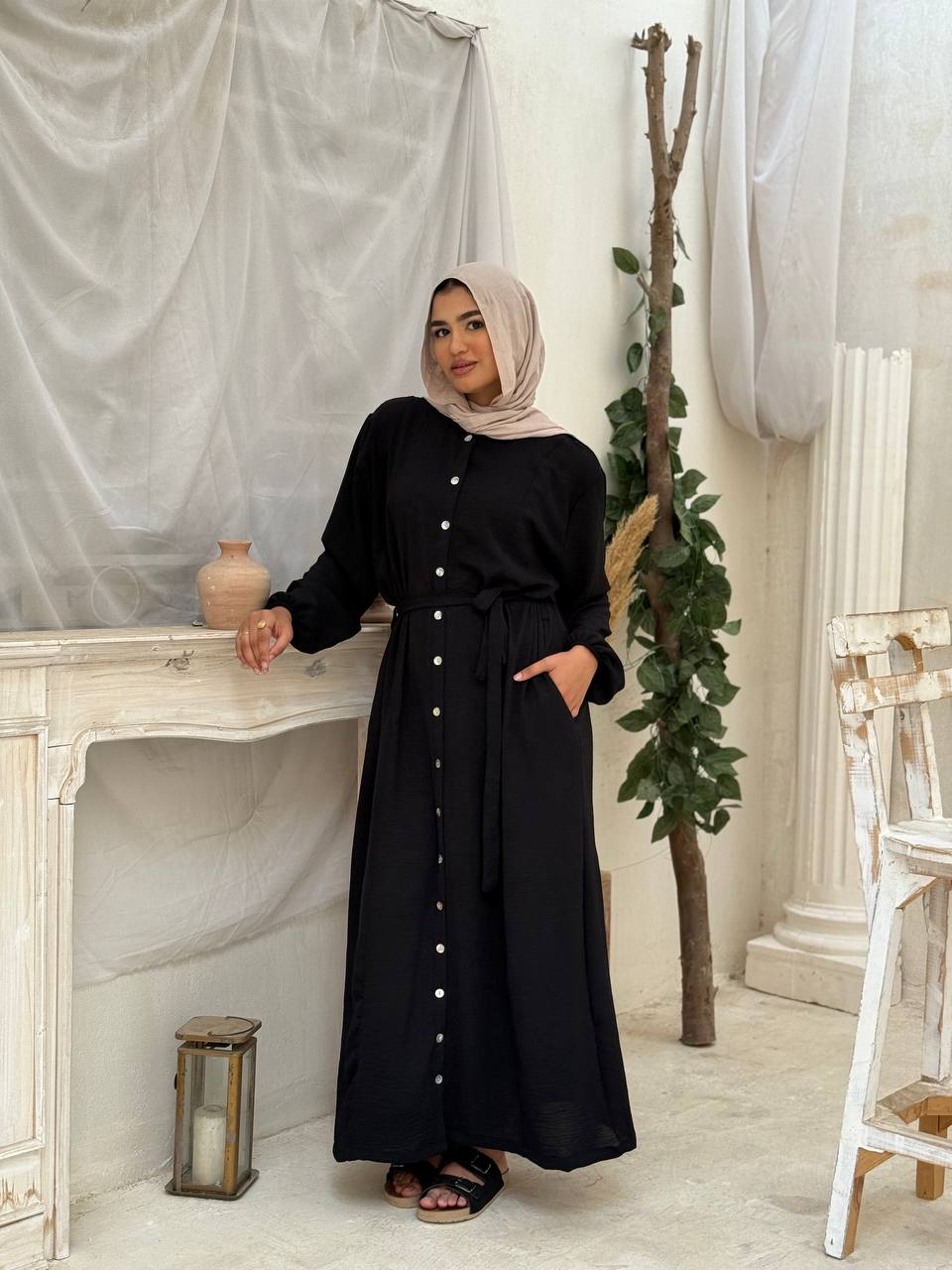 Comfy Buttoned Drees