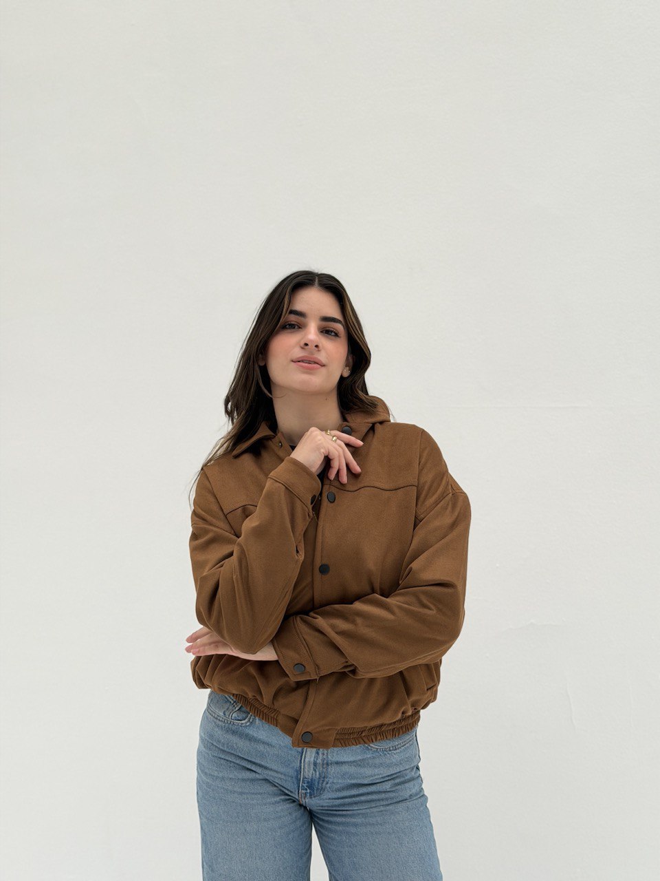 Suede Bomber