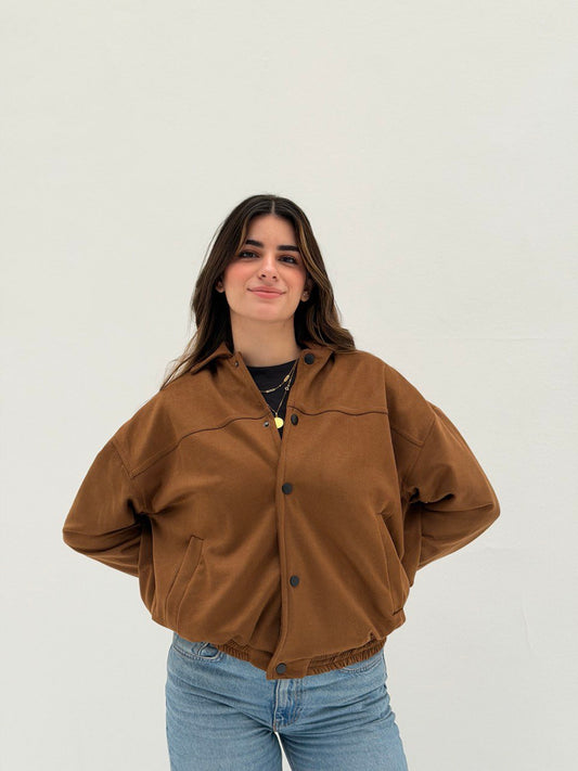 Suede Bomber