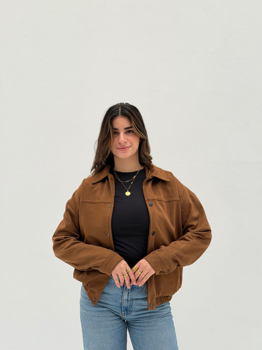 Suede Bomber
