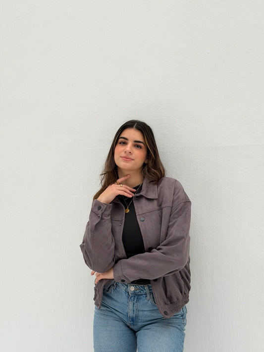 Suede Bomber